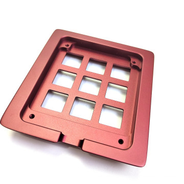 Gemahlene Teile Kunststoff Aluminium Mechanischer Tastatur Kit Box